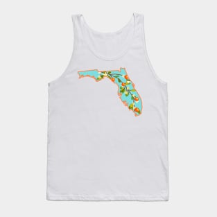 Florida state flower orange blossom Tank Top